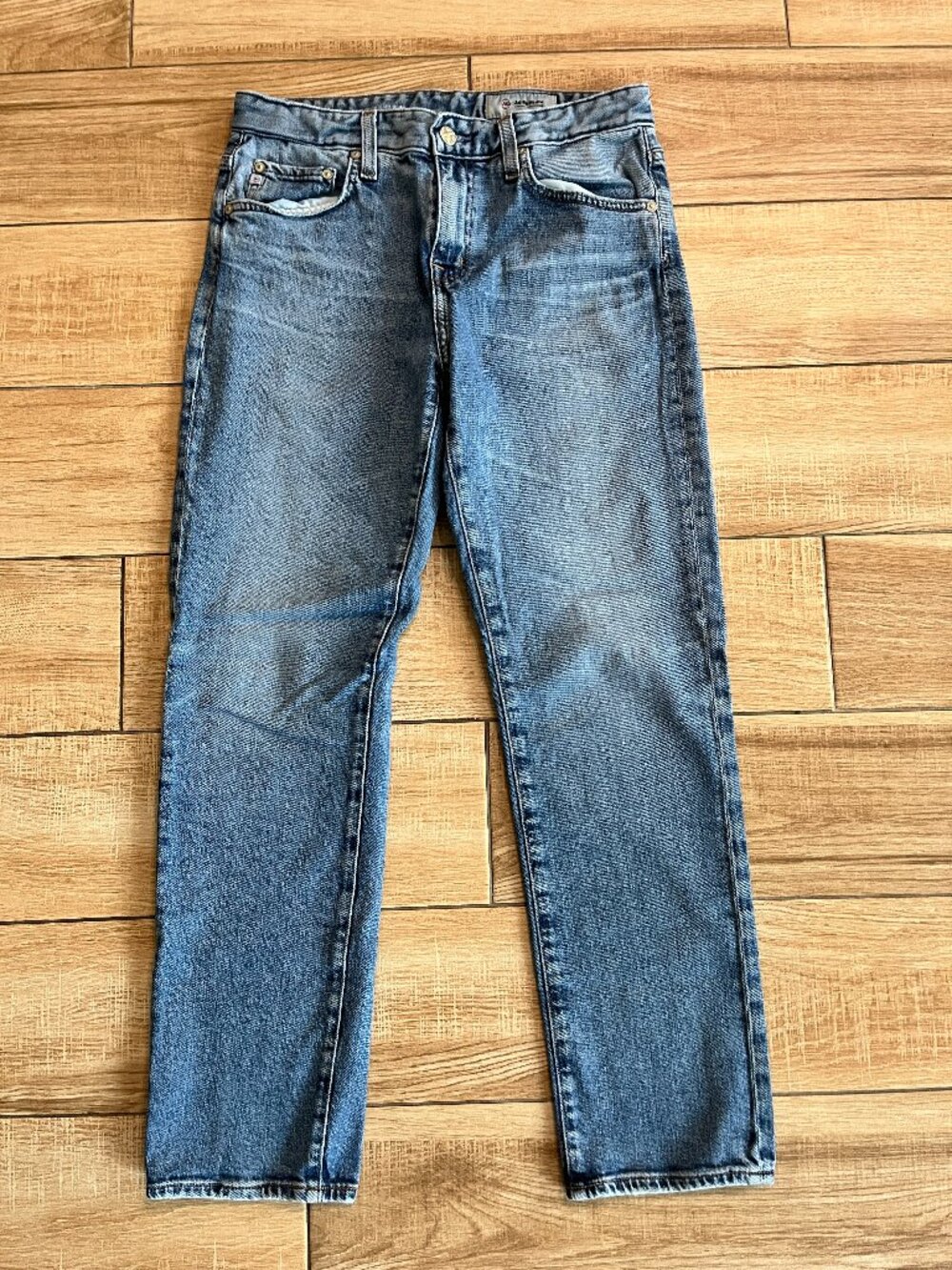 Womens AG-ED Denim Ex-Boyfriend Slim Jeans - 26R